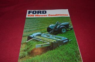 Ford Tractor 535 Mower Conditioner Haybine Dealer 