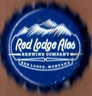 Usa Beer Crown Bottle Cap - Red Lodge Brewing -