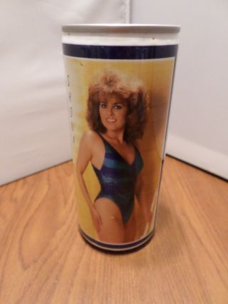 Vintage Tennent Girls Sexy Lady Shona Swim Suit 440 Steel Beer Can Scotland