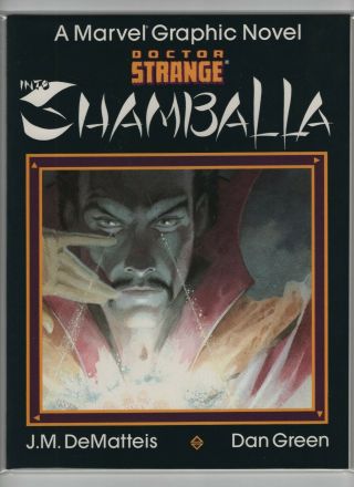 Doctor Strange Into Shamballa (nm) Marvel Graphic Novel 1st Print 1986 Dematteis