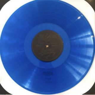 Charles Manson - Rare AIR Blue Vinyl Limited Edition With Signed 5