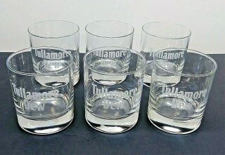 Set Of 6 Tullamore Dew Irish Whiskey Rocks Glass Tumblers
