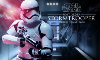 Sideshow Star Wars First Order Stormtrooper Premium Format 1:4 Scale Statue