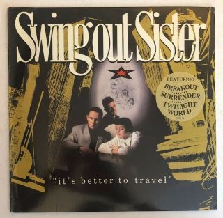Swing Out Sister - It’s Better To Travel - 1986 US Promo w/ Press Release (NM) 2