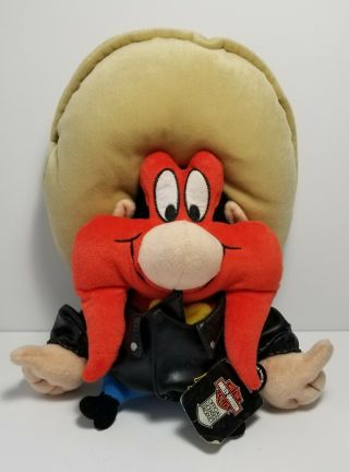 Harley Davidson Looney Tunes Yosemite Sam Vintage Plush Toy 12 "