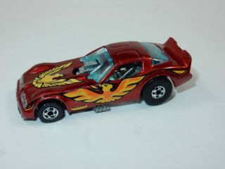 Hot Wheels 1977 Pontiac Firebird Trans Am Red Funny Die Cast Car