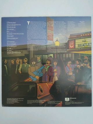 The Beatles - Reel Music Vinyl LP Parlophone PCS7218 - 1982 EX/EX 8