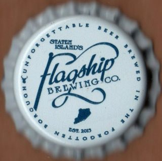 Usa Beer Crown Bottle Cap - Flagship Brewing -