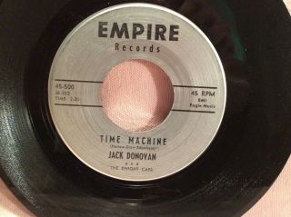 Jack Donovan 45 The Time Machine Empire Rare Rockabilly