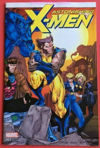 Astonishing X - Men 1 Jim Lee Remastered Variant Cover 1:1000 Marvel Comic Book