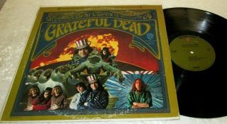 Grateful Dead Self Titled Debut Lp Nm Us Green Warner Brothers Vinyl 1967