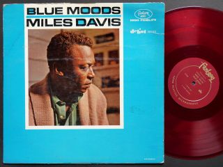 Miles Davis Blue Moods Lp Fantasy 6001 Us 1962 Mono Charles Mingus Elvin Jones