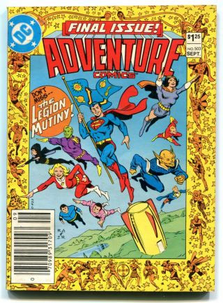 Adventure Comics 503 Vfnm 9.  0 Dc 1983 Legion Of Superheroes Aquaman Digest Size
