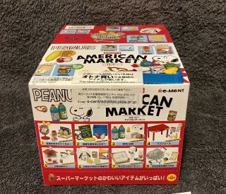 Re - Ment Snoopy American Market All 8type Set