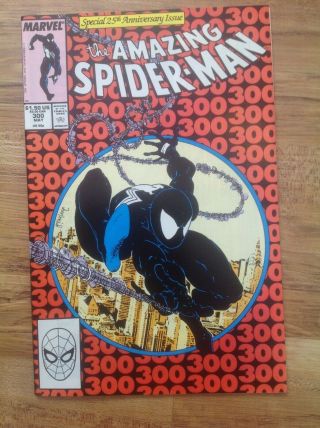 Marvel Comics Group Comic Book The Spider - Man 300 Venom Black Costume