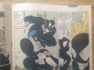 Marvel Comics Group comic book The Spider - Man 300 Venom black costume 4