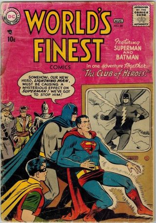 Worlds Finest 89 (1957) G Second Batmen Of All Nations
