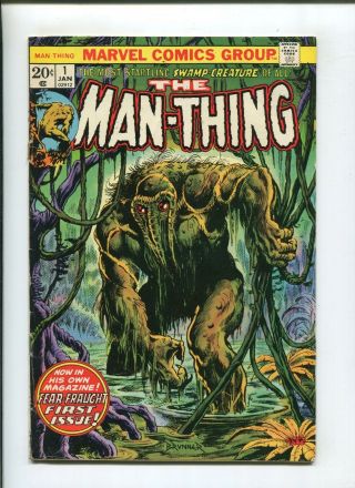 1974 Man Thing 1 (7.  5) Battle For The Palace Of The Gods
