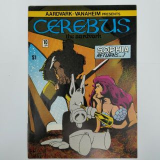 Cerebus The Aardvark Vol 1 10 Comic Book In Dave Sim