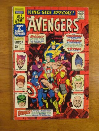 Avengers King - Size Special 1 (fn -) Bright & Colorful