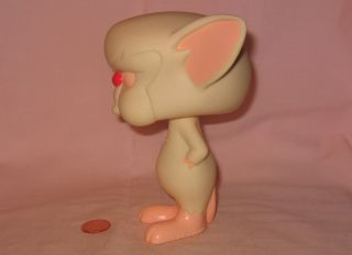 5 - 1/2” The Brain Vinyl Figure From Warner Bros Animaniacs Pinky & The Brain 1996 2