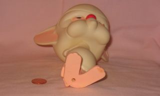 5 - 1/2” The Brain Vinyl Figure From Warner Bros Animaniacs Pinky & The Brain 1996 7