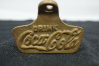 Vintage 1920 ' s Drink Coca - Cola Starr X Cast Metal Coke Bottle Opener Pat 2335000 2