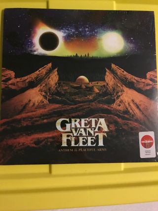 Greta Van Fleet Anthem Of The Peaceful Army Vinyl Red Vinyl Target