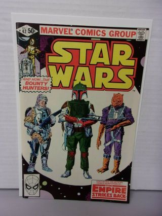 Star Wars 42 (1980 Marvel Comic Book) 1st Appearance Of Boba Fett - Key Issue