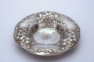 Art Noveau Sterling Silver Bowl by Gorham 1897 date mark 2