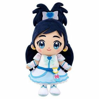 Bandai Hugtto Precure Cure Friends Plush Doll Cure White Stuffed Toy Japan