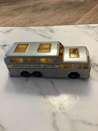 Vintage Matchbox Series No.  66 Greyhound Coach Bus Made In England By Lesney