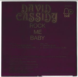 DAVID CASSIDY 