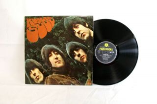 The Beatles Rubber Soul Vinyl Lp 1965 Pmc 1267 G/g - Alw