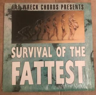 Fat Wreck Chords: Fat Music Vol.  Ii Survival Of The Fattest Lp Vinyl V/a