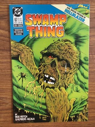 Swamp Thing 67 Key Issue John Constantine Hellblazer Preview Vf