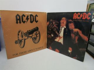 Ac/dc For Those About To Rock If You Want Blood You 