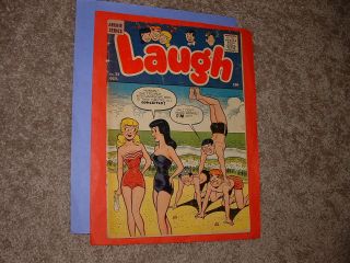 1956 Laugh Comics 77 Archie Betty & Veronica Katy Keene Wilbur Vg - Fast