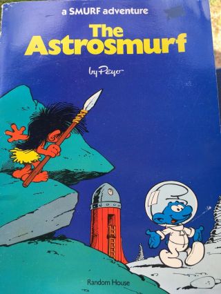 The Astrosmurf A Smurf Adventure Comic Book Rare Vintage 1978 First Edition