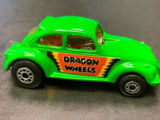 1972 Lesney Matchbox Superfast Diecast 43 Dragon Wheels Vw Bug