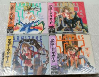 Armitage - Ep 1 - 4 Authentic Japanese Originals & Lazer Discs