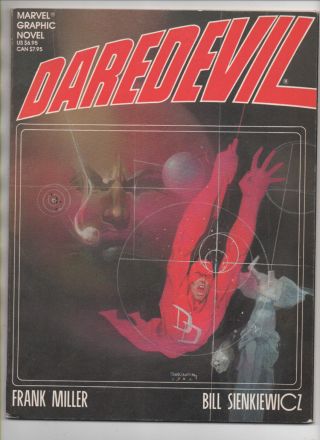 Marvel Graphic Novel Daredevil 1986 Frank Miller/bill Sienkiewicz