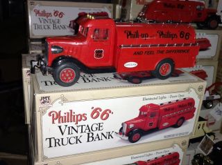 Phillips 66 Vintage Truck Bank Jmt Marx