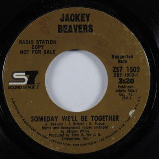 Crossover Soul 45 Jackey Beavers Someday We 