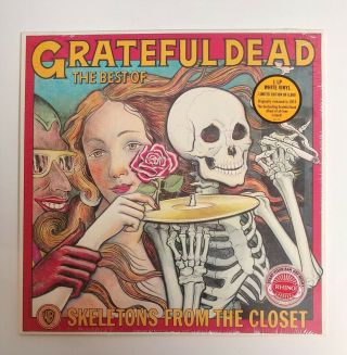 Grateful Dead “skeletons From The Closet” (the Best Of) Lp Ltd White Vinyl