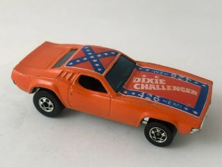 1979 Hot Wheels Dixie Challenger W/ Flag - Blackwall
