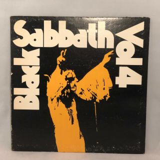 Black Sabbath - Black Sabbath Vol 4 Lp Ex/vg,  Gatefold First Pressing 1972