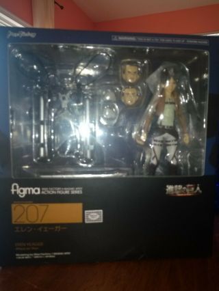 Attack On Titan Eren Yeager Figma 207 (100 Authentic)