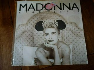 Madonna Dear Jessie 12 " Poster Bag Rare Nr