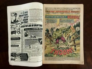 The Incredible Hulk 180 October 1974 Wolverine Cameo Marvel Comics With Stamp 11